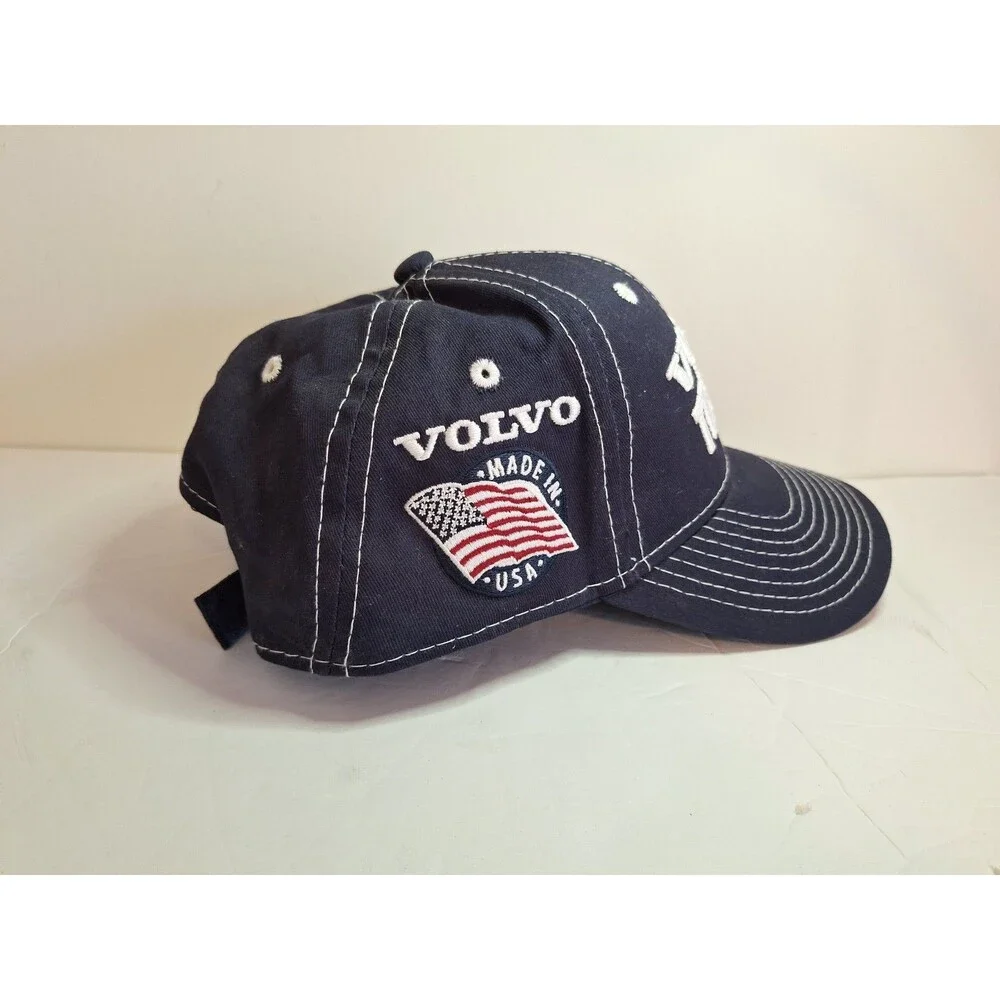Bruckner's USA Volvo Trucks Hat Blue With White Embroidery New W/O Tags